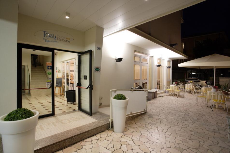 Hotel Tosi Riccione Exteriér fotografie